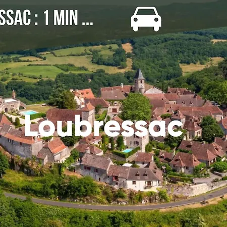 La Sagnarde Terrasse Intime Loubressac