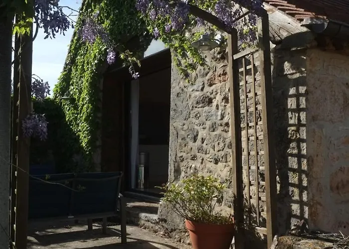 La Sagnarde Terrasse Intime Nyaraló Loubressac