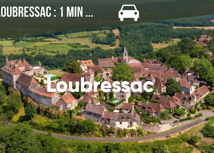 La Sagnarde Terrasse Intime Loubressac